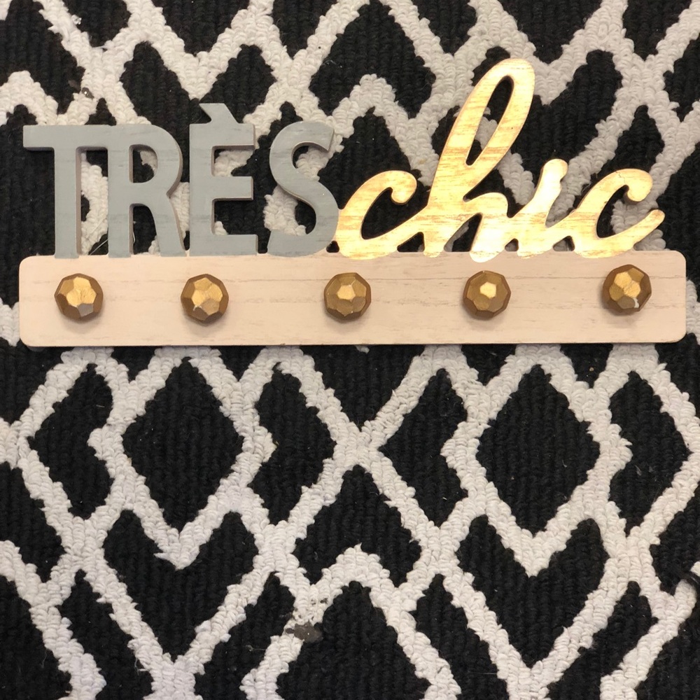 Wooden Jewelry Accessory Hook